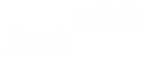 frankandoak-white Frank + Oak White Logo