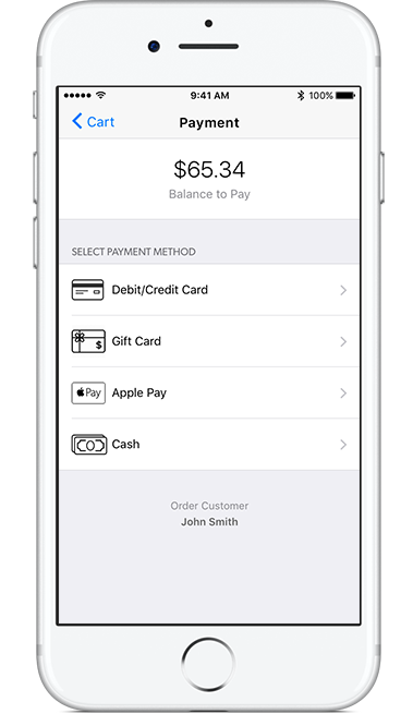 Checkout options with Tulip Retail