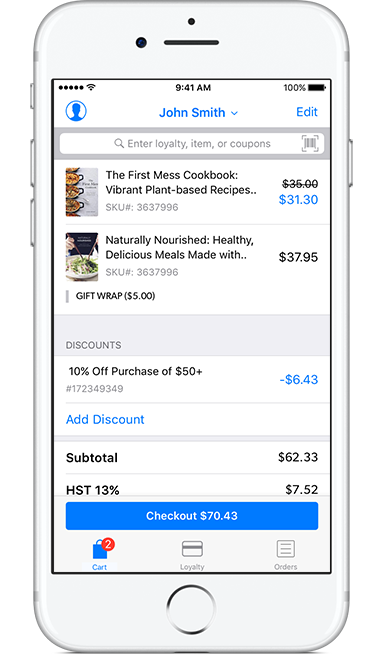 Easy checkout with Tulip Retail