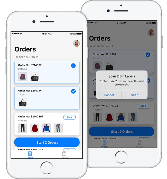 Tulip Retail Fulfillment orders
