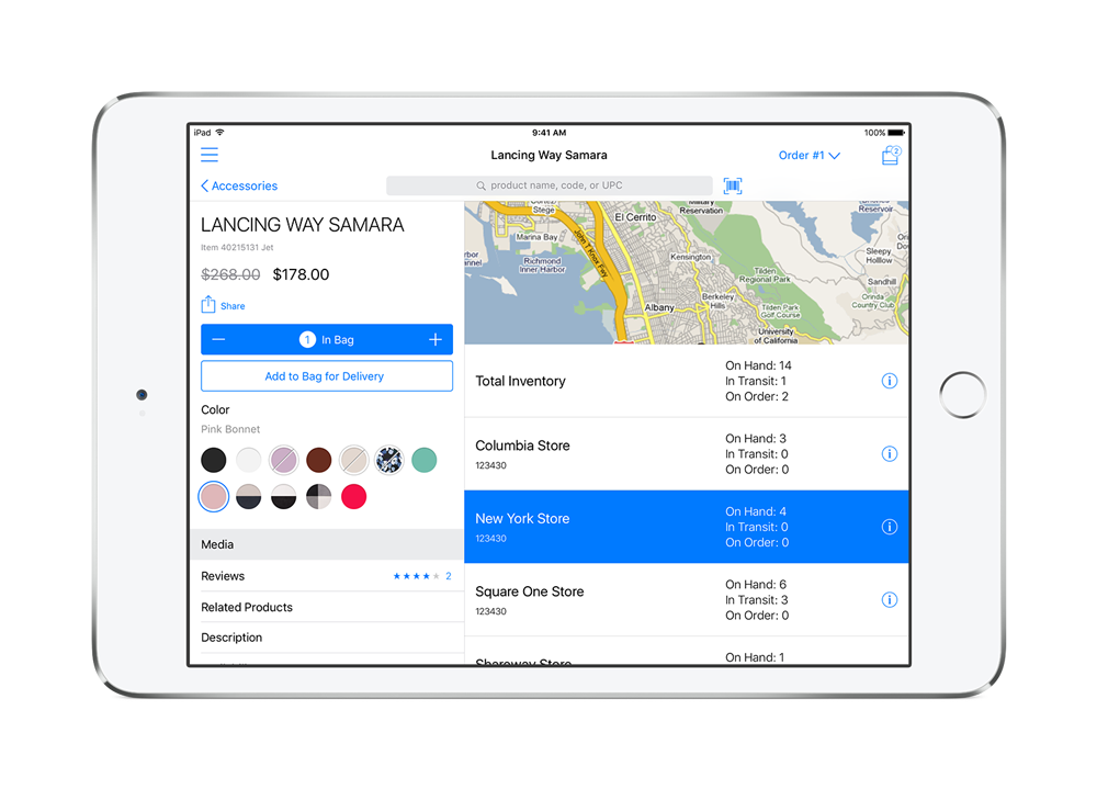 Search inventory with the Tulip Retail Assisted Selling App