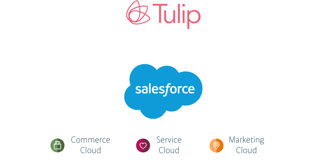 ntegration Overview Diagram of Tulip and Salesforce